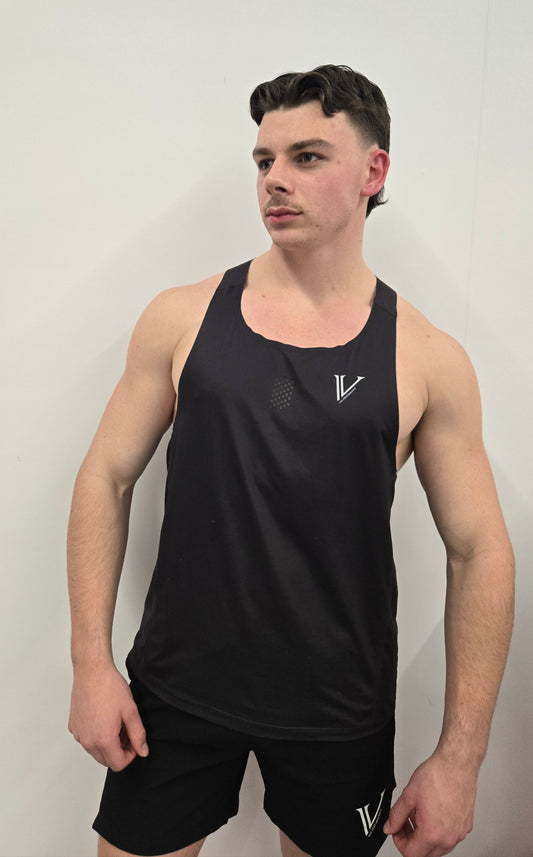 Racerback Singlet - Black