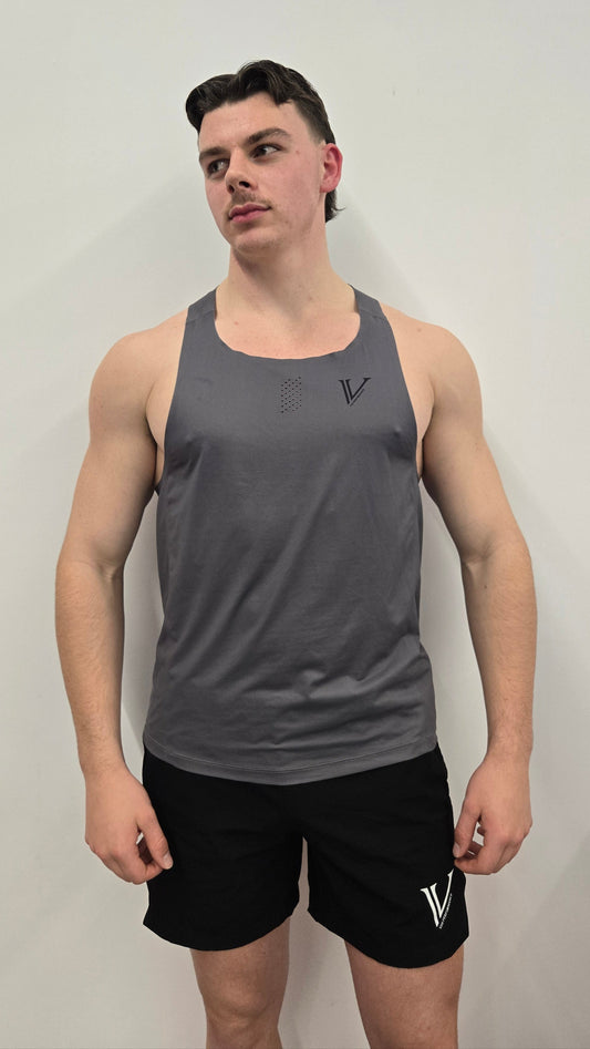 Racerback Singlet - Grey